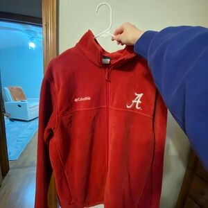 Columbia Vibrant Red Fleece Jacket